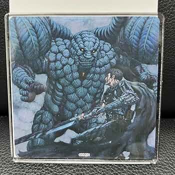 ベルセルクカフェ　トレーディングアクリルコースター　ガッツ　4点 ベルセルクカフェトレーディングアクリルコースターガッツ4点